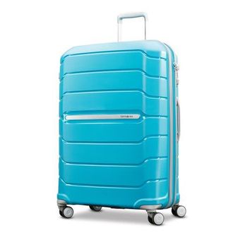 Samsonite Freeform Checked-Large 28-Inch Hardside Expandable with Double Spinner Wheels in Ocean Blue at Nordstrom