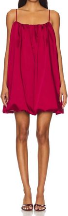 SIMKHAI India Mini Dress In Cherry