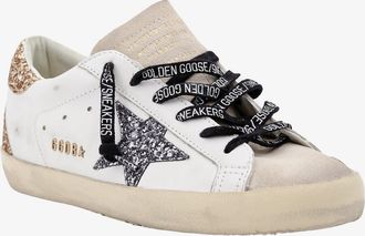 Golden Goose Womens Sneakers Super-Star White Leather Trainers