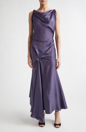 Victoria Beckham Posy Midi Dress in Eclipse at Nordstrom, Size 4 Us