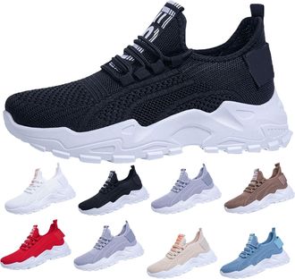 Generic Gym Shoes, Womens Trainers, Lightweight Running Shoes, Breathable Trainers, Non-Slip Sports Shoes, Sporty Leisure Shoes, Orthopaedic Womens Shoes, Com