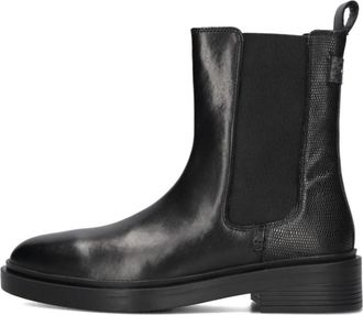 Maruti Fallon Chelsea Boots voor de herfst - Dames - Chelseaboots - Zwart - 37 EU - Wol - Schoenen