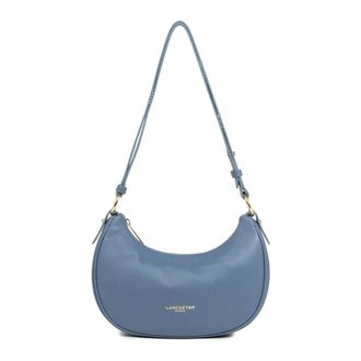 Lancaster Shoulder Bags, female, Blue, Size: ONE SIZE Zipped Crossbody S Donna Aria