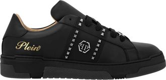 Philipp Plein Low-Top Sneakers - unisex - Sneakers - Zwart - 39 EU - Leer - Schoenen