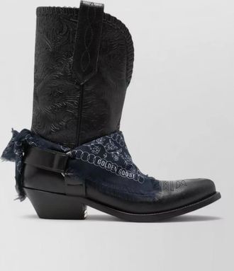Golden Goose leather ankle boots