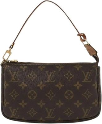 Louis Vuitton Pre-owned Mini Bags, female, Brown, Size: ONE SIZE Pre-owned Monogram Pouch