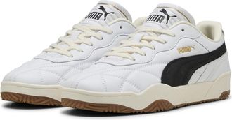 Puma Tifosi Lux gewatteerde leren sportschoenen voor heren (Poema Wit)