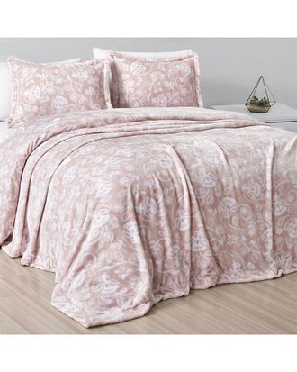 Luxury Home 3Pc Plush Blanket Set