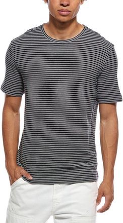 Vince Stripe Crewneck T-Shirt