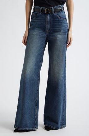 Nili Lotan Salome Wide Leg Jeans in Simon Wash at Nordstrom Rack, Size 30
