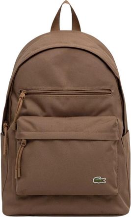 Lacoste Neocroc Rugzak - unisex - Rugzakken - Bruin - ONE Size - Polyester - Tassen