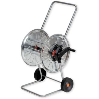 No Brand No Brand - Carro Portamanguera De Acero Para Manguera De 80 M