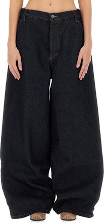 Uma Wang Denim Pod Pants-Donna