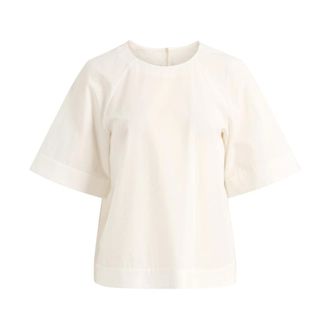 Max Mara T-Shirts, female, White, Size: 2XS T-Shirt