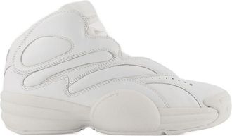 Alexander Wang Womens Aw Hoop Sneakers Leather White Shoes