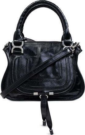 Chlo&eacute; small Marcie bag - women - Calf Leather - OS - Black