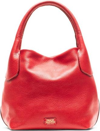 Frances Valentine Mini Sweet Pea Tumbled Leather Handbag in Red at Nordstrom