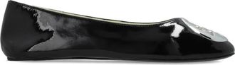 Tory Burch Reva Ballet - Dames - Ballerinas - Zwart - 36 EU - Leer - Schoenen
