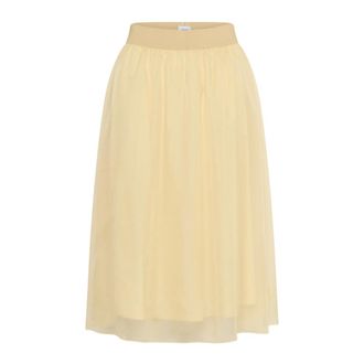 Saint Tropez Rokken, Dames, Beige, XL, Coral SZ Skirt