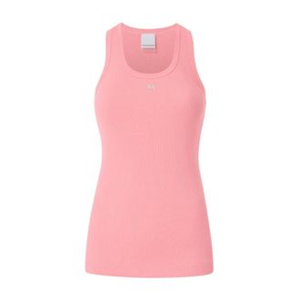 Pinko Pinko, Tops, Dames, Roze, M, Katoen, Distinto Tank Top