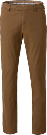 Meyer Bonn Chinos - Heren - Chinos - Bruin - 2XL - Katoen - Broeken