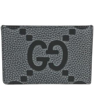 Gucci Vintage Wallets, unisex, Black, ONE SIZE, Pre-owned Leather Wallet