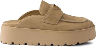 Prada Platform Slip-on Mules