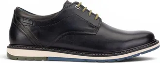 Pikolinos Pikolinos Mens Blue Leather Lace-Up Smart Shoes - Berna