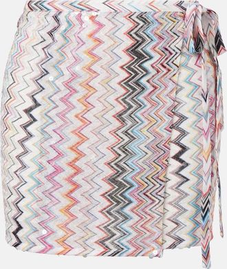 Missoni Gonna a portafoglio a zig-zag