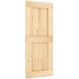 vidaXL Vidaxl - Puerta Narvik Madera Maciza Pino 85x210 Cm