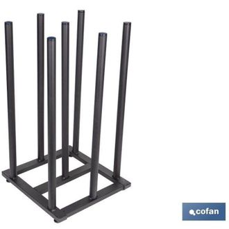 cofan Expositor Vertical Para Hules 7 Rollos, El Expositor Vertical Para Hules Es La Soluci&oacute;n Ideal Para Mantener Organizados Y Accesibles Tus Rollos De Hul