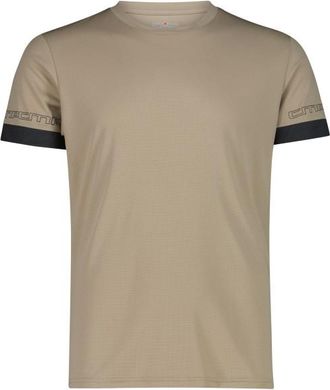 F.lli Campagnolo Shortsleeve Light Polyester T-Shirt Funktionsshirt f&uuml;r Herren | beige