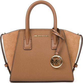 Michael Kors Avril Extra Kleine Schoudertas Bruin