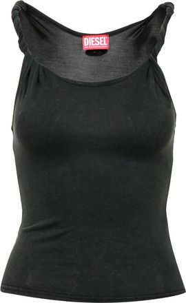 Diesel T-shirts en polos zwart