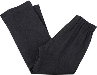 Raey grey wool flannel wide leg trousers Size XXS