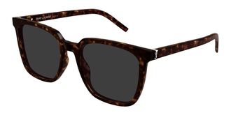 Saint Laurent SL M146/K Asian Fit 002 Womens Sunglasses Tortoiseshell Size 56