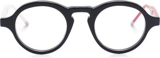 Thom Browne Occhiali tondi - Nero