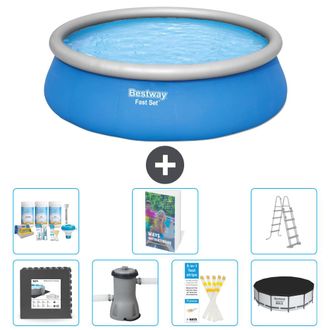 Bestway Piscina Bestway Fast Set Redonda - 457x122 Cm - 8-piezas S412