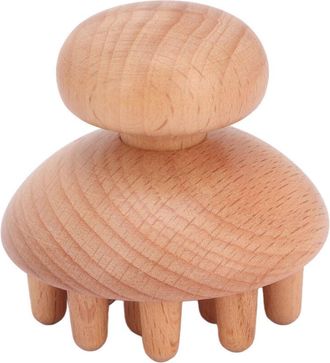 OEM Masajeador Manual De Madera Para Cabeza, Espalda, Est&oacute;mago Y Muslos: Mejora La Circulaci&oacute;n Y Relaja Los M&uacute;sculos