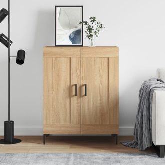 vidaXL Vidaxl - Aparador De Madera De Ingenier&iacute;a Roble Sonoma 69,5x34x90 Cm