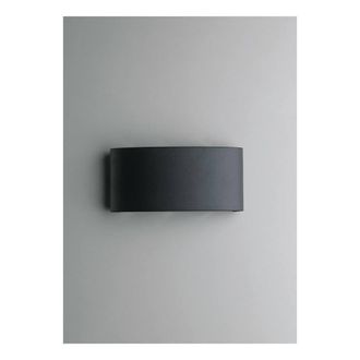 Netlighting Outdoor Integrated LED Flush Wall Light Antracite IP54 4000K in Grey