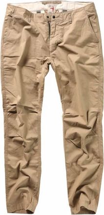 Relwen Mens Flyweight Flex Relaxed Tapered Chino In Brit Khaki