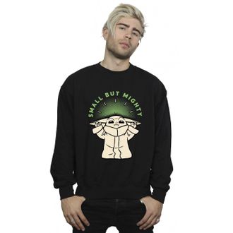 Star Wars Heren The Mandalorian Klein Maar Machtig Grogu Sweatshirt (Zwart)