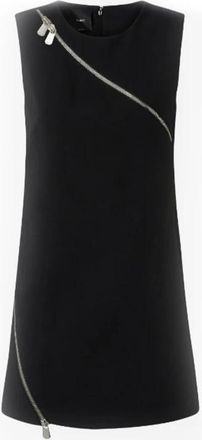 Pinko Elegante Avondjurk - Dames - Korte kleedjes - Zwart - S - Polyester - Kleedjes