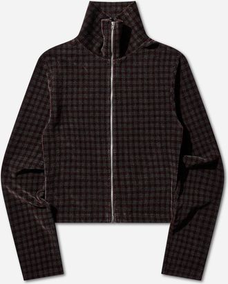 Our Legacy Women s Slim Zip Longsleeve Merlot