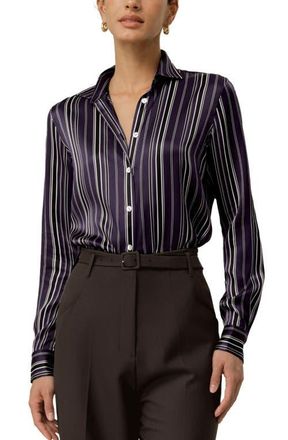 LilySilk Amethyst Regular Shirt at Nordstrom, Size X-Large