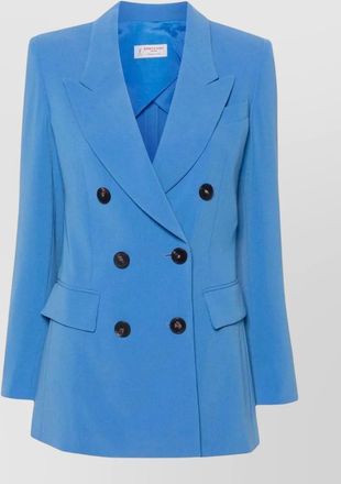 Alberto Biani double-breasted cady blazer