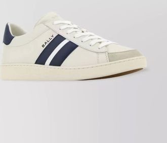 Bally thiago sneakers in leather blanche