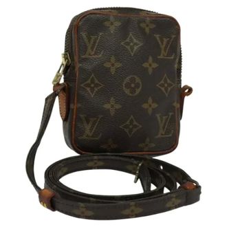 Louis Vuitton Tweedehands Canvas Louis Vuitton tassen - Dames - Pre-owned - Bruin - Maat: ONE Size Leer