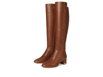 Michael Kors June Flex Boots Womens Boots Luggage : 5.5 M, Leather
